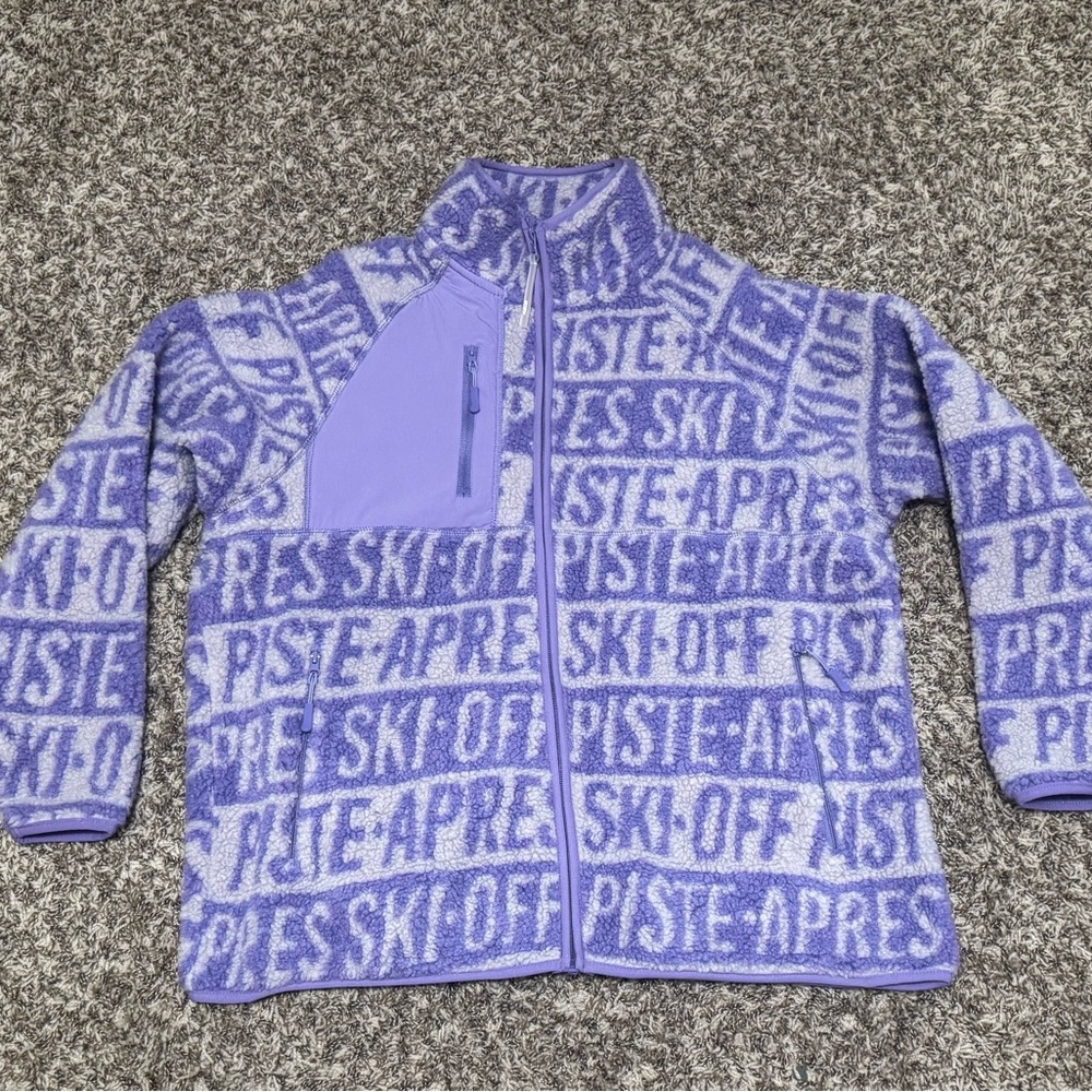 ASOS Aprés Ski Jacket US size 10 purple
